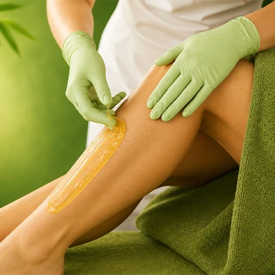 Waxing Service Bamboo Theme